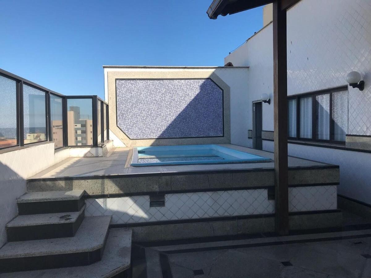 Guarapari Praia - Cobertura 6 Quartos Com Piscina E Churrasqueira Kültér fotó