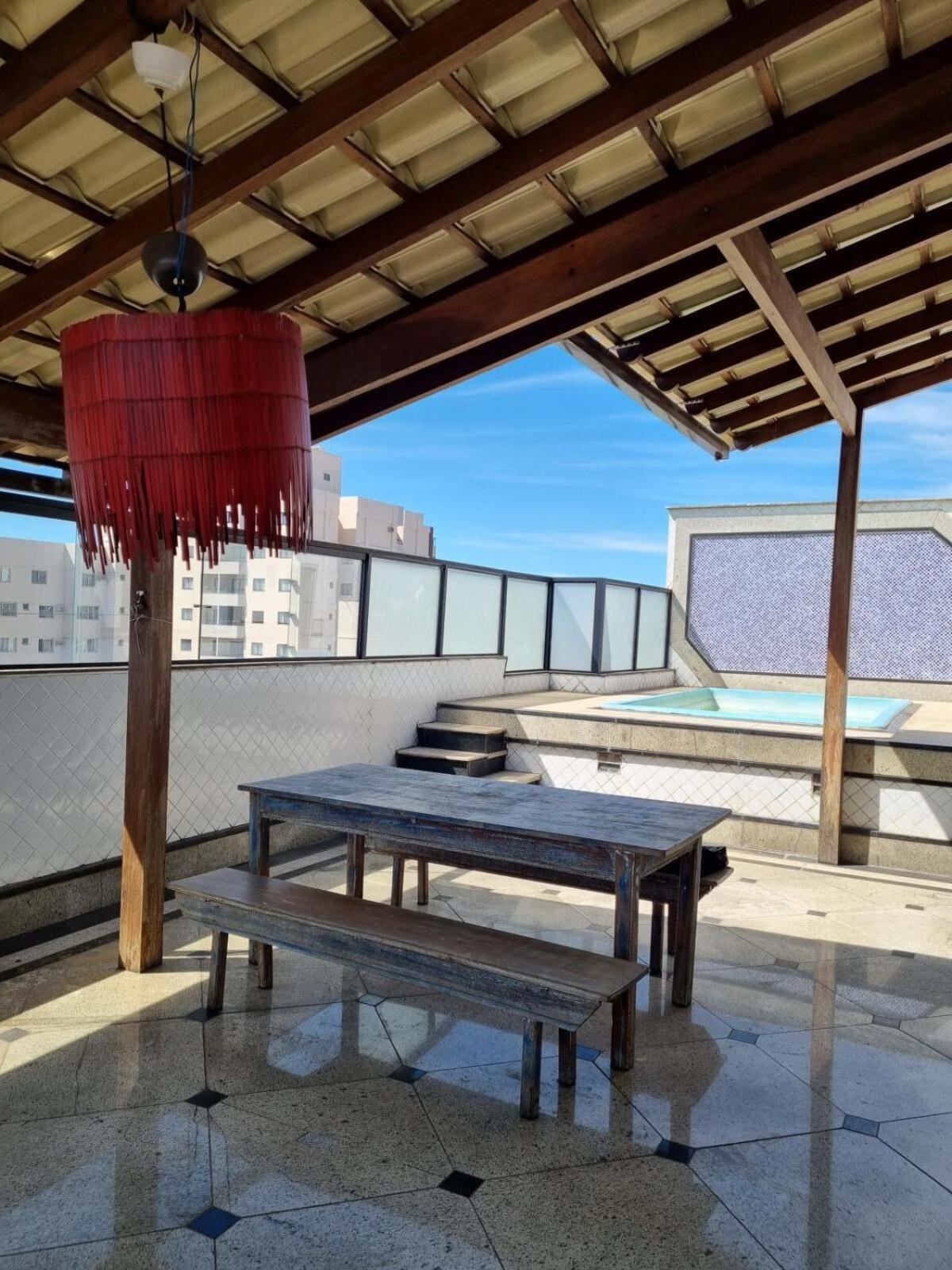Guarapari Praia - Cobertura 6 Quartos Com Piscina E Churrasqueira Kültér fotó